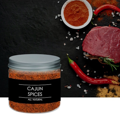 cajun 120g - směs koření v dóze
