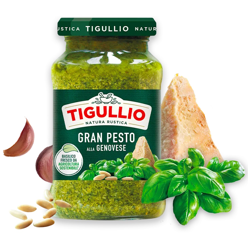 gran pesto bazalkové TIGULLIO 190g