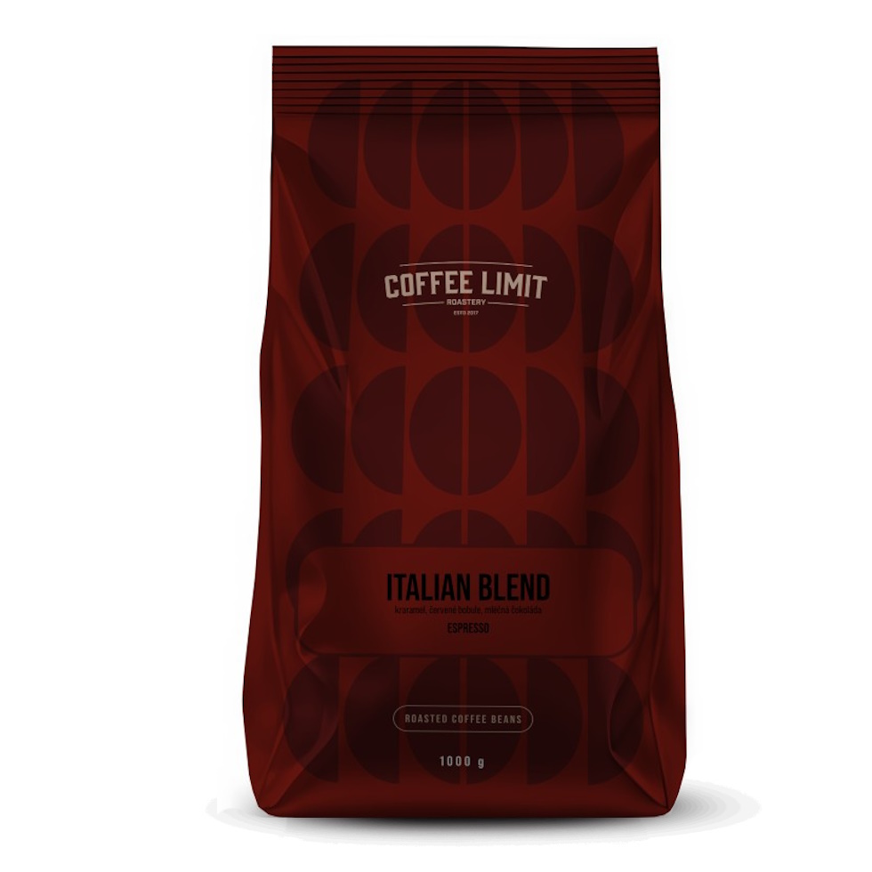 COFFEE LIMIT zrnková káva ITALIAN BLEND 1kg